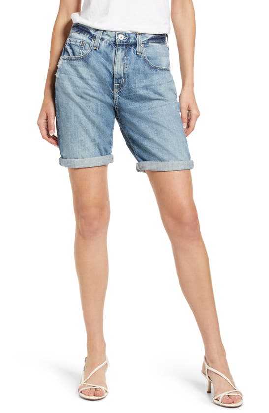 AG AG SLOANE HIGH WAIST DENIM SHORTS