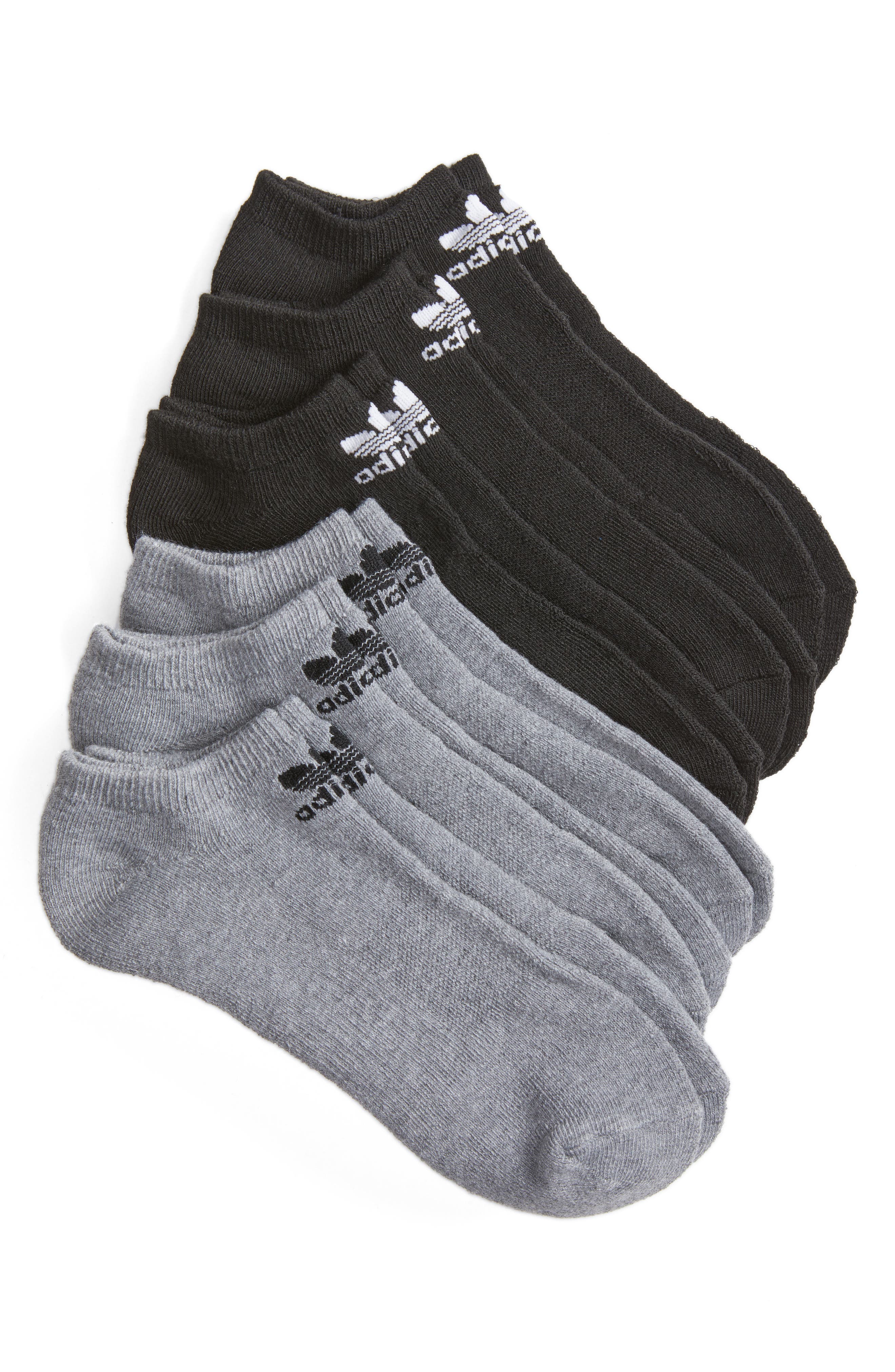 adidas Originals 6Pack Original Trefoil NoShow Socks Nordstrom