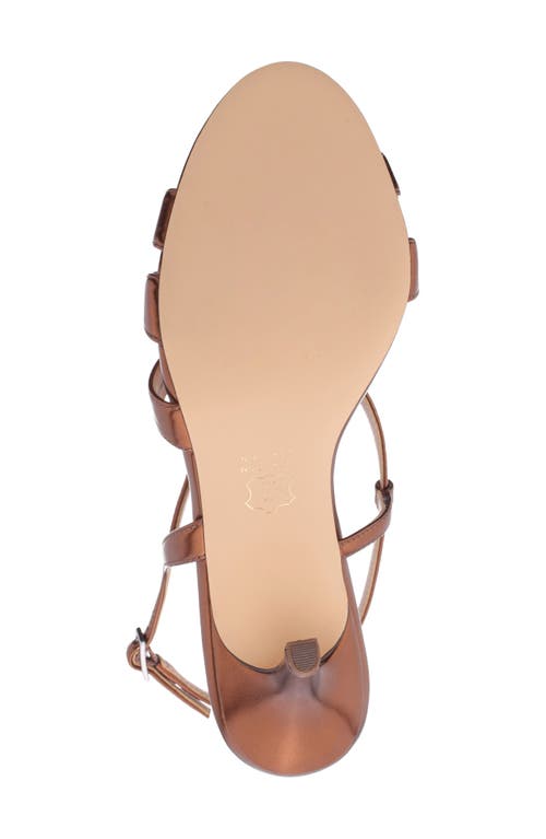 Nina Valley Slingback Sandal In Bronze