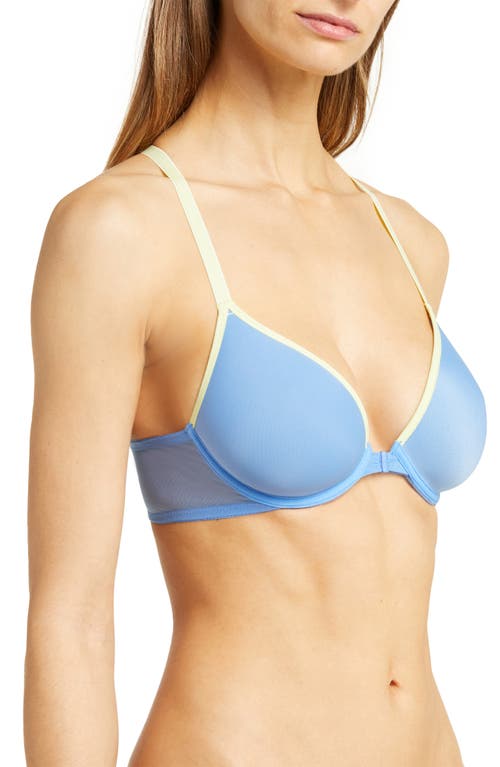 Shop Skarlett Blue Spellbound Spacer Underwire Bra In Pool/aloe