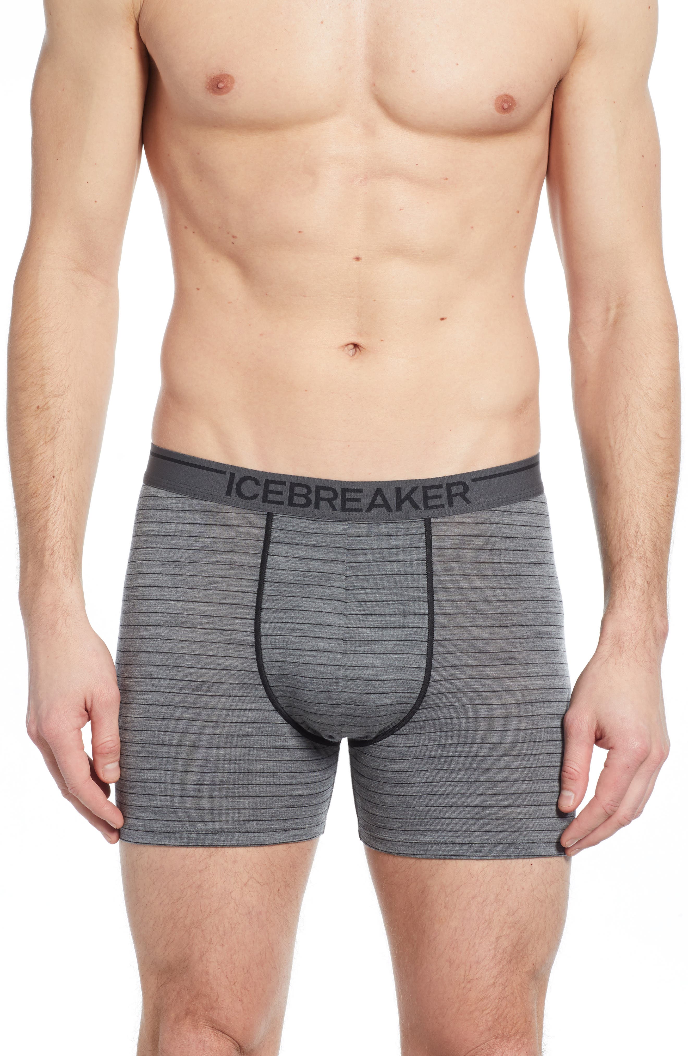 Icebreaker Anatomica Boxers, Black