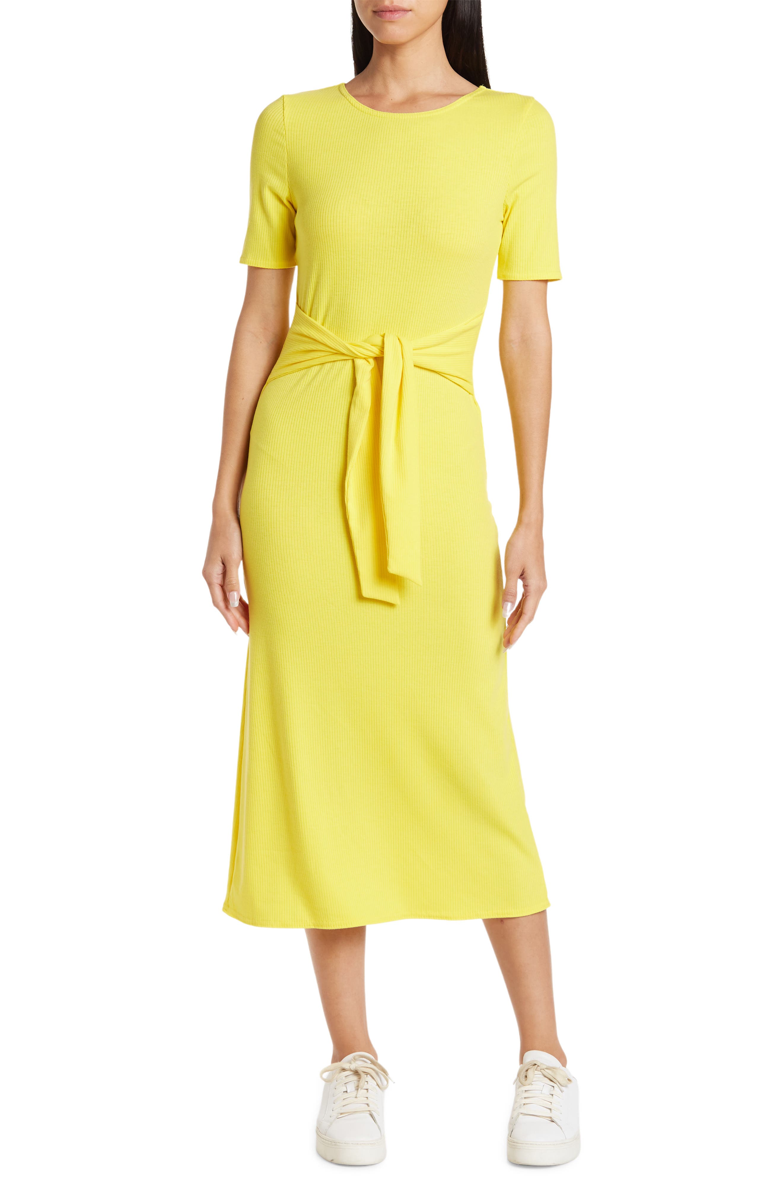 Yellow Shirt Dresses for Women 
