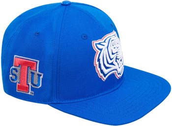 Pro Standard Detroit Tigers Stacked Logo Snapback in Blue | LDT731960