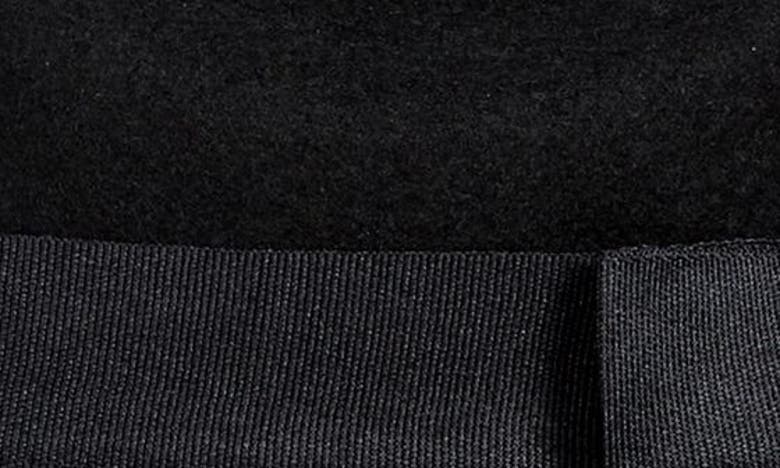 Shop Nordstrom Short Brim Wool Panama Hat In Black Combo