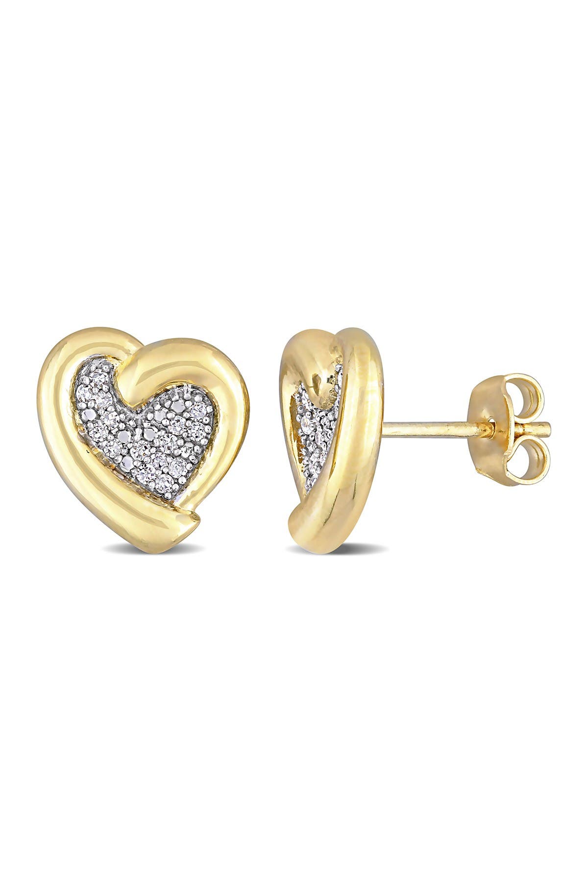 Details about / Skull Designer 925 Silver Diamond Pave Stud Earrings 14K Gold Fine Gift Jewelry