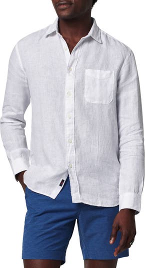 Faherty Laguna Linen Button-Up Shirt | Nordstromrack
