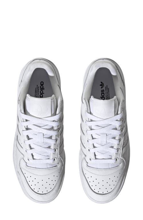 Adidas Originals Adidas Forum Bold 3-stripes Basketball Sneaker In White/white/black