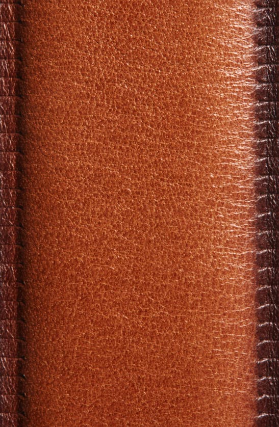 Shop Nordstrom Cole Leather Belt In Cognac
