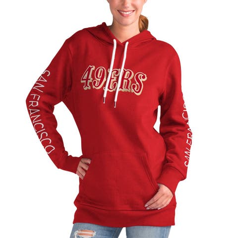 Boston Red Sox G-III 4Her by Carl Banks Women's Crossbar Pullover Hoodie -  Red