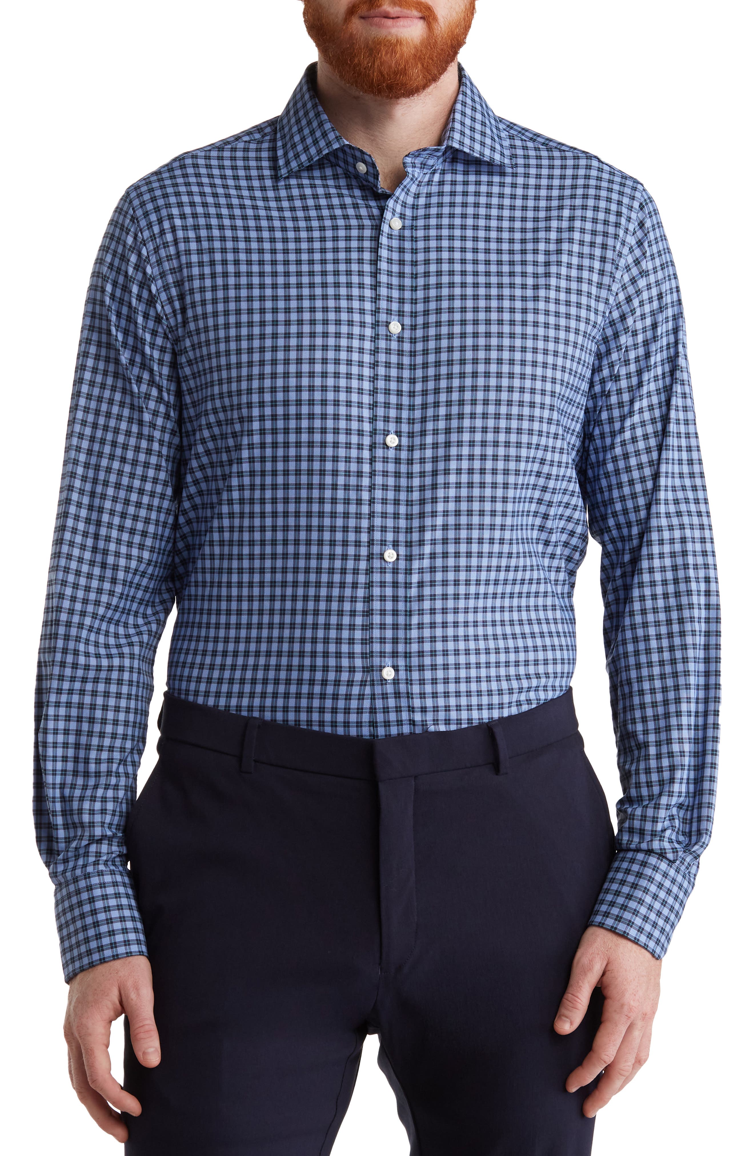 thomas dean long sleeve shirts