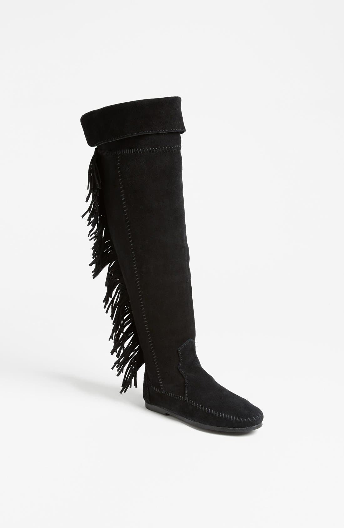 Over the Knee Fringe Boot Nordstrom