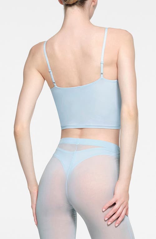 Shop Skims Fits Everybody Cropped Cami In Opal