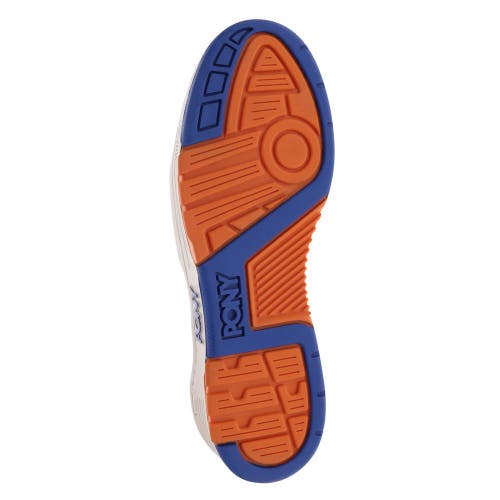 Pony M100 Low Sneakers In Off White/blue/orange
