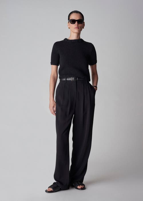 Co Women's High-waisted Trousers In Black