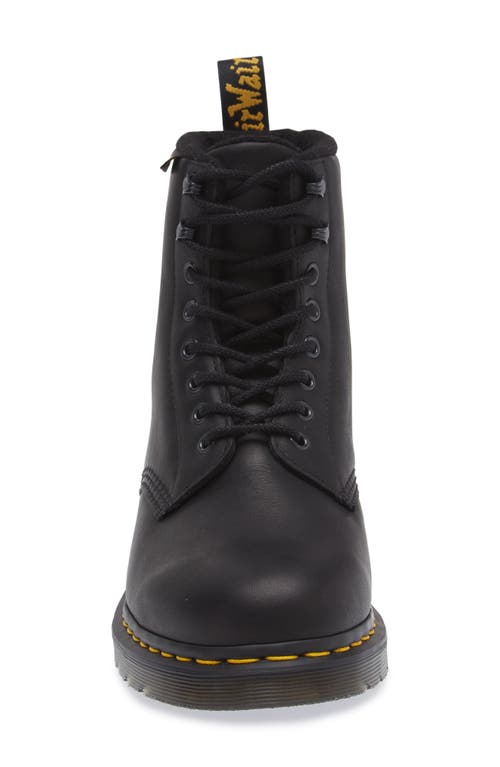Dr. Martens' Dr. Martens 1460 Pascal Waterproof Fleece Lined Boot In Black