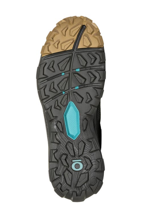 Oboz Katabatic Mid B-dry Waterproof Hiking Sneaker In Island