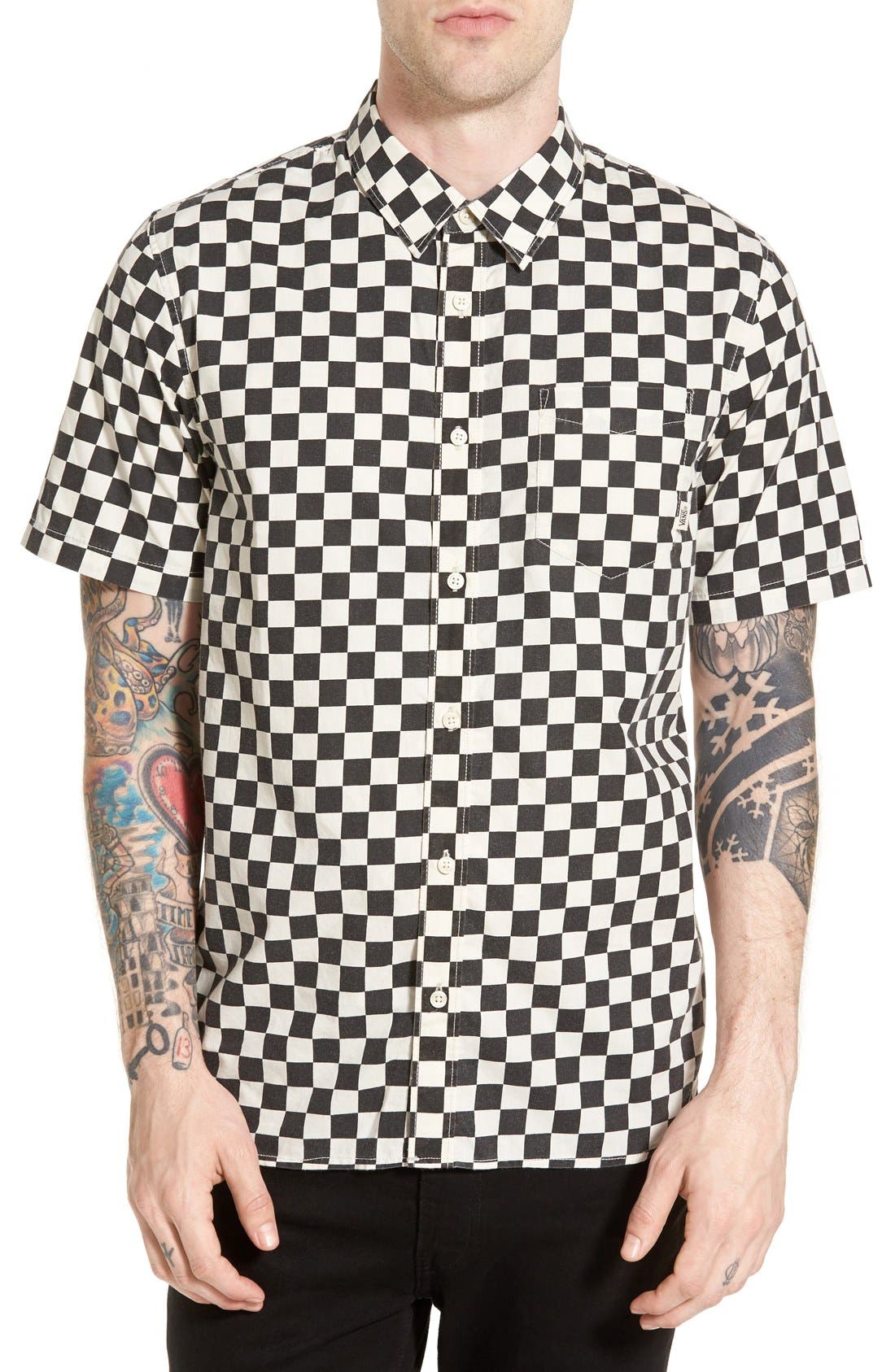 checker van shirt