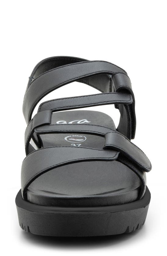 Ara Bayview Strappy Sandal In Black