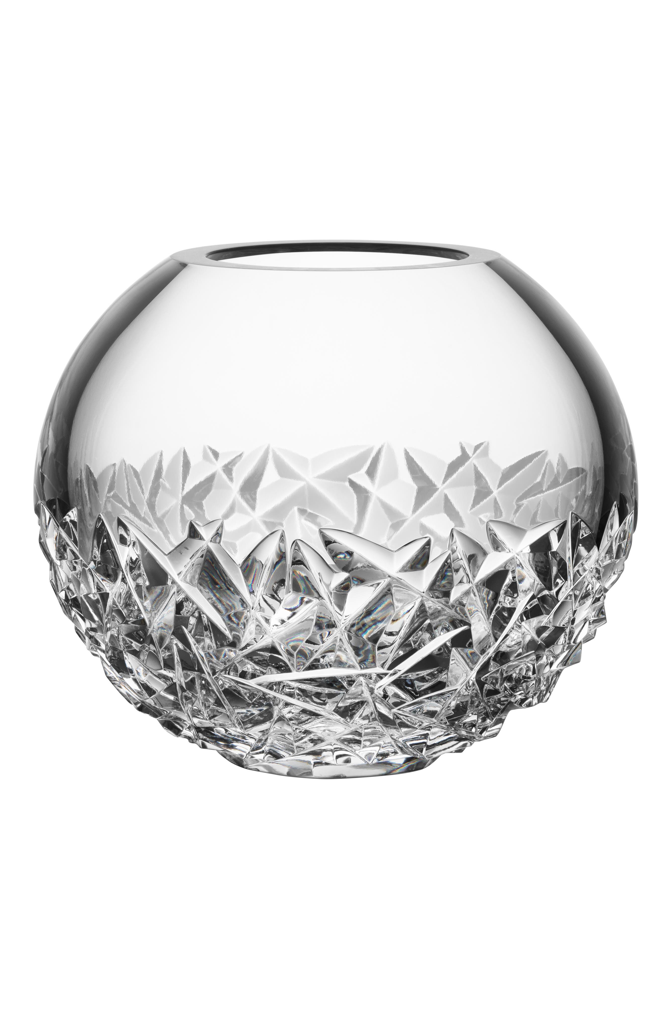 EAN 7321646035007 product image for Orrefors Carat Lead Crystal Globe Vase, Size One Size - White | upcitemdb.com