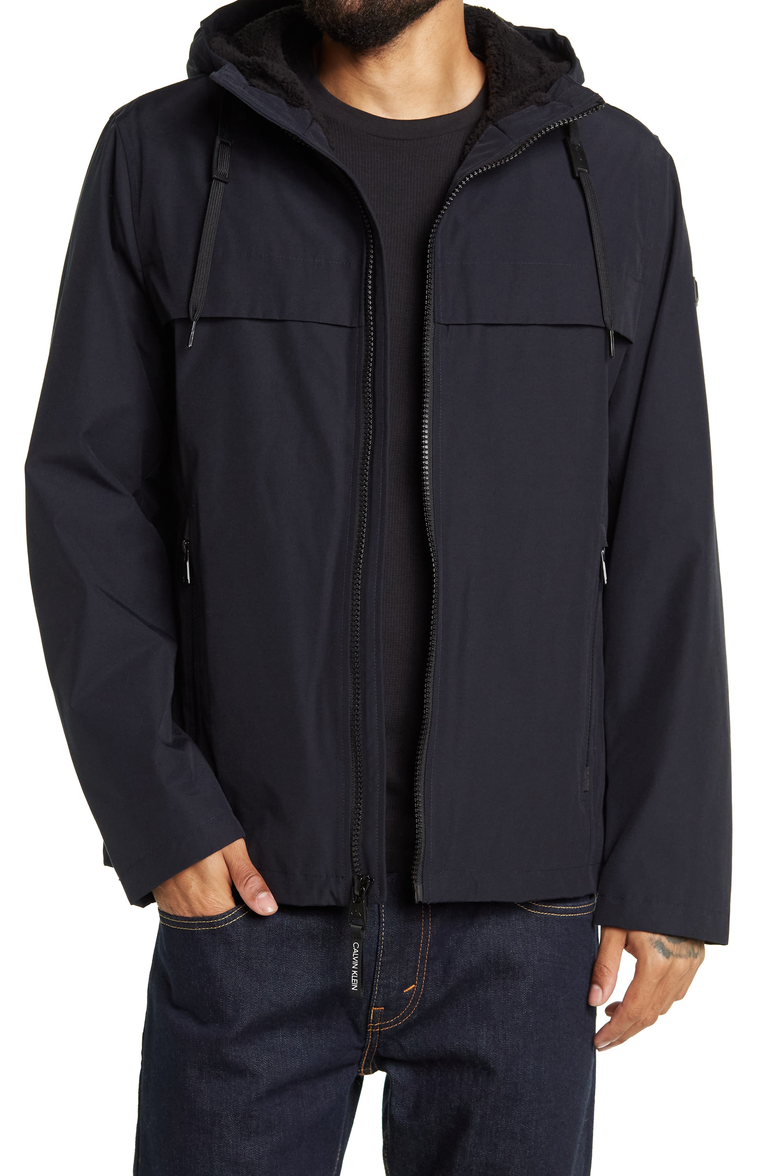calvin klein waterproof jacket