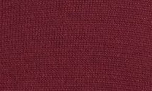 Rhone Commuter Quarter Zip Sweater In Tawny Port Red Heather