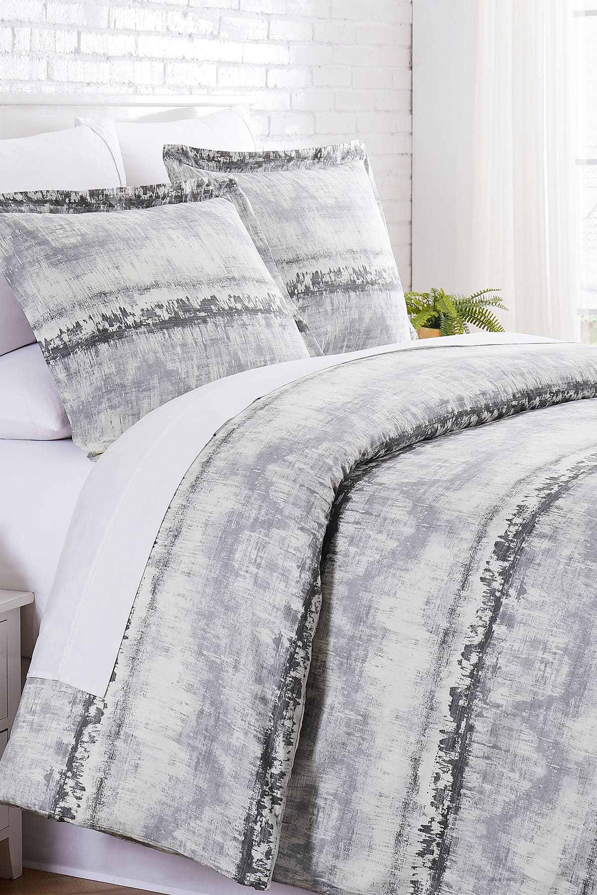 Southshore Fine Linens Premium Collection 300 Thread-count Long Staple 100% Cotton Oversized Duvet Cover Sets In Dark Grey2
