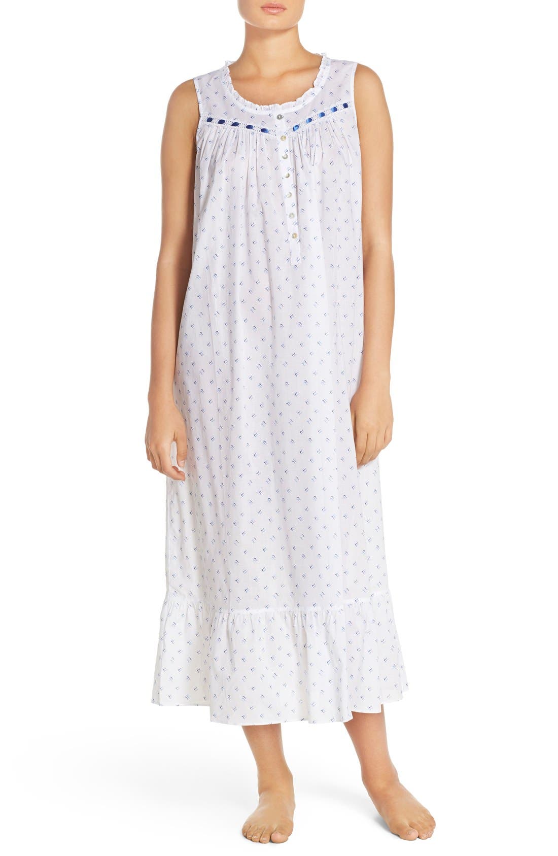 Eileen West Print Cotton Ballet Nightgown Nordstrom