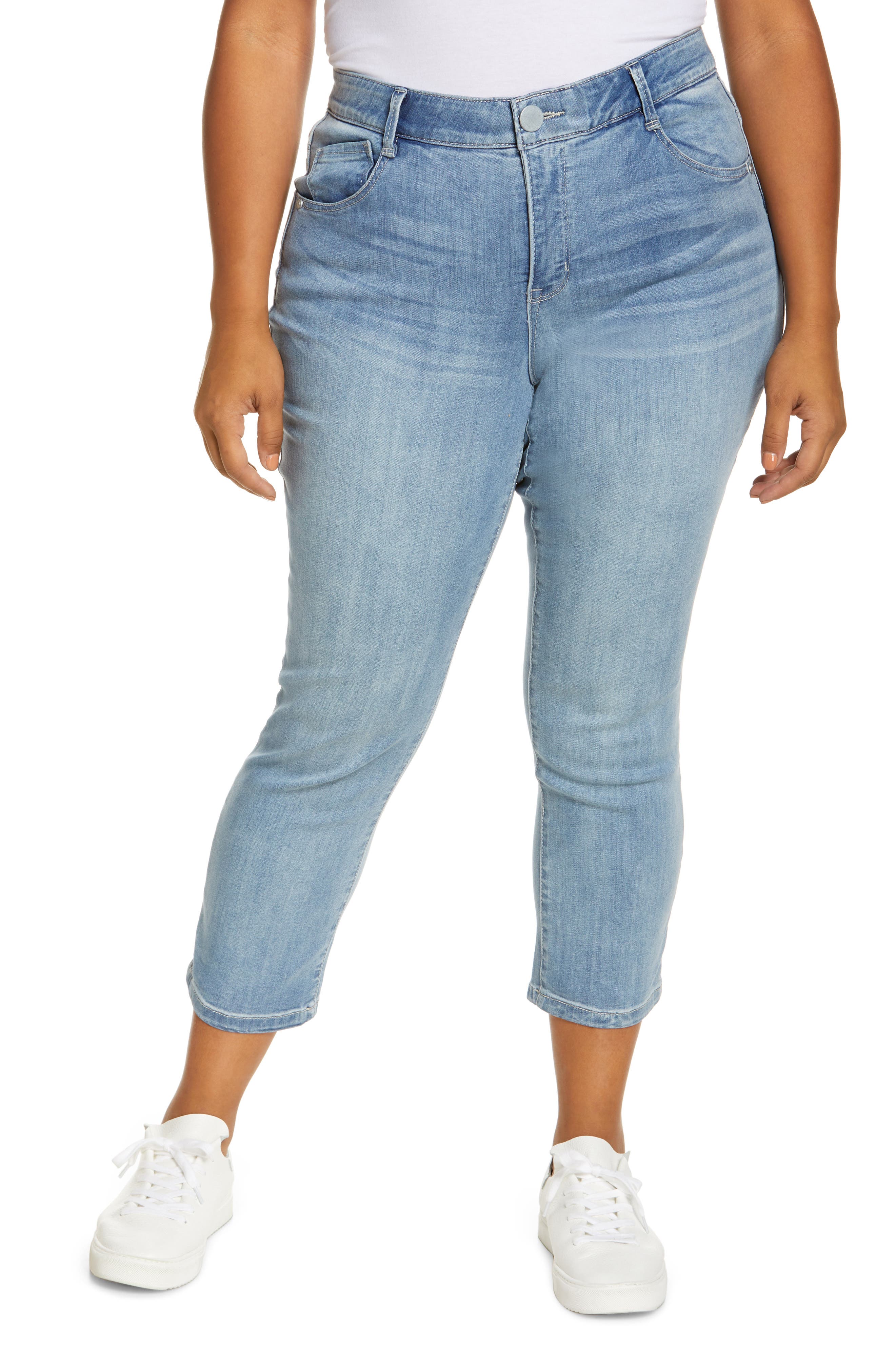 WIT AND WISDOM Wit \u0026 Wisdom Ab-solution Crop Straight Leg Jeans |  Nordstromrack