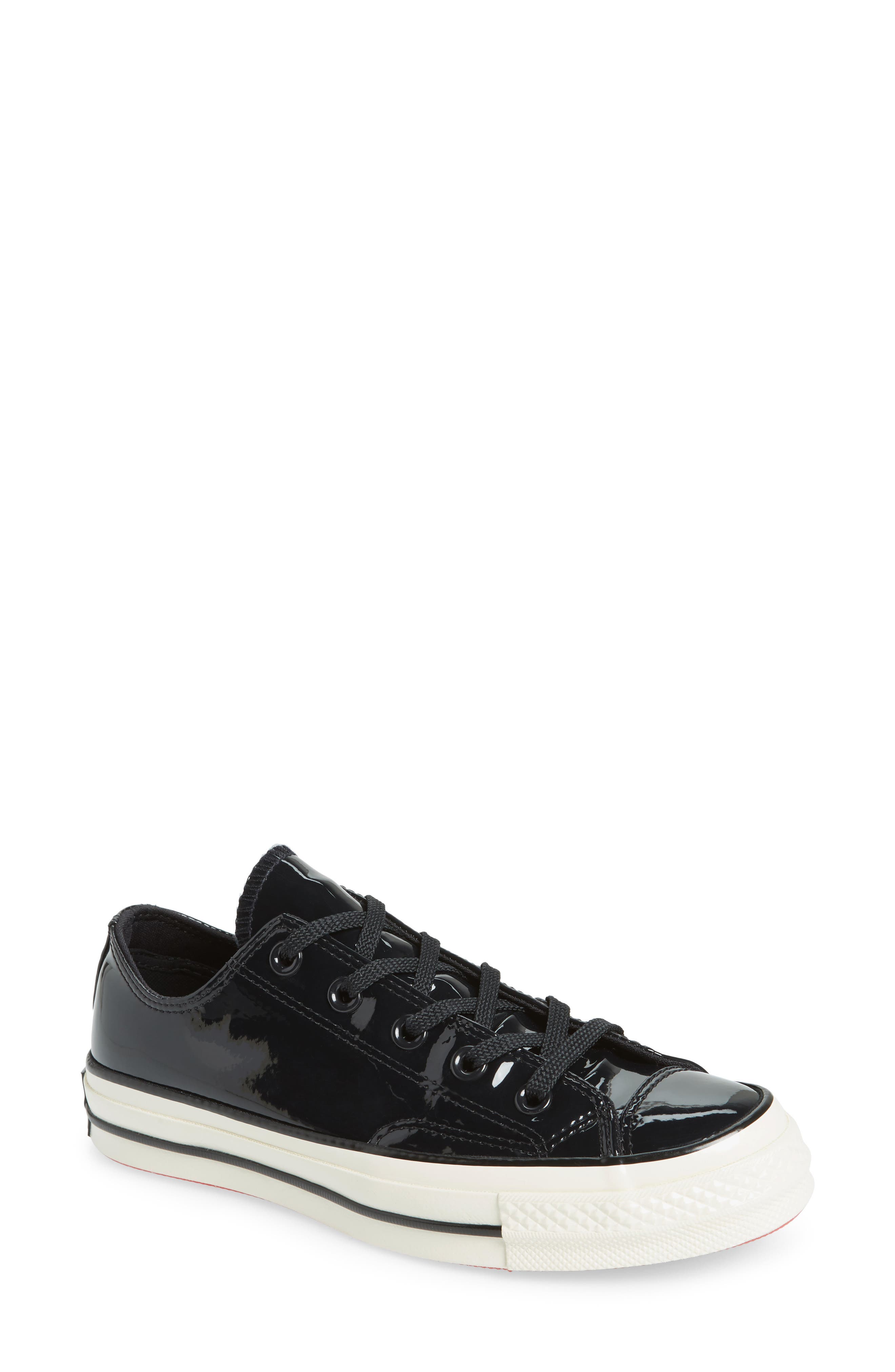 converse patent leather sneakers