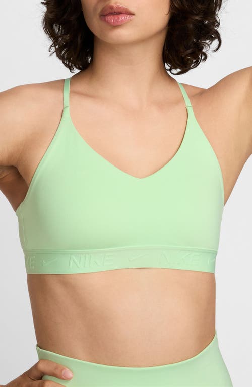 Dri-FIT Indy Light Support Sports Bra in Vapor Green/Vapor Green