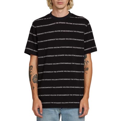 Volcom Speak To You Longline T-Shirt, Black
