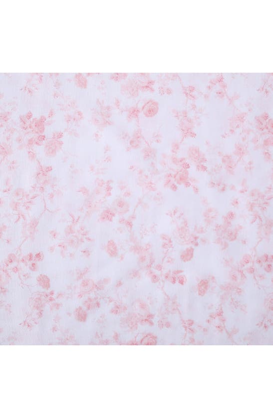 Shop Laura Ashley Bella 4-piece Cotton Sateen Sheet Set In Pink