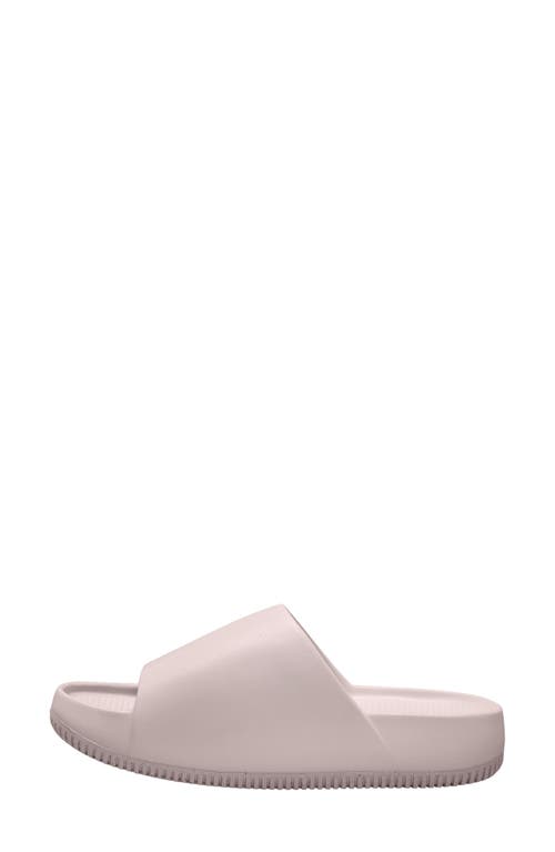 Shop Nike Calm Slide Sandal In Barely Rose/barely Rose