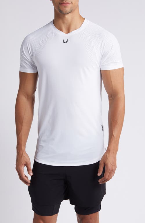 Laser Vent Established Training T-Shirt in White