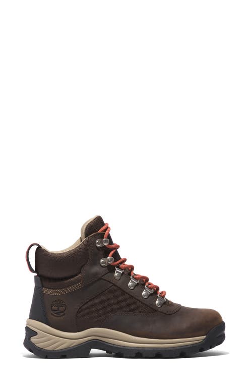 Shop Timberland Ledge Mid Waterproof Hiking Boot In Chocolate Brown