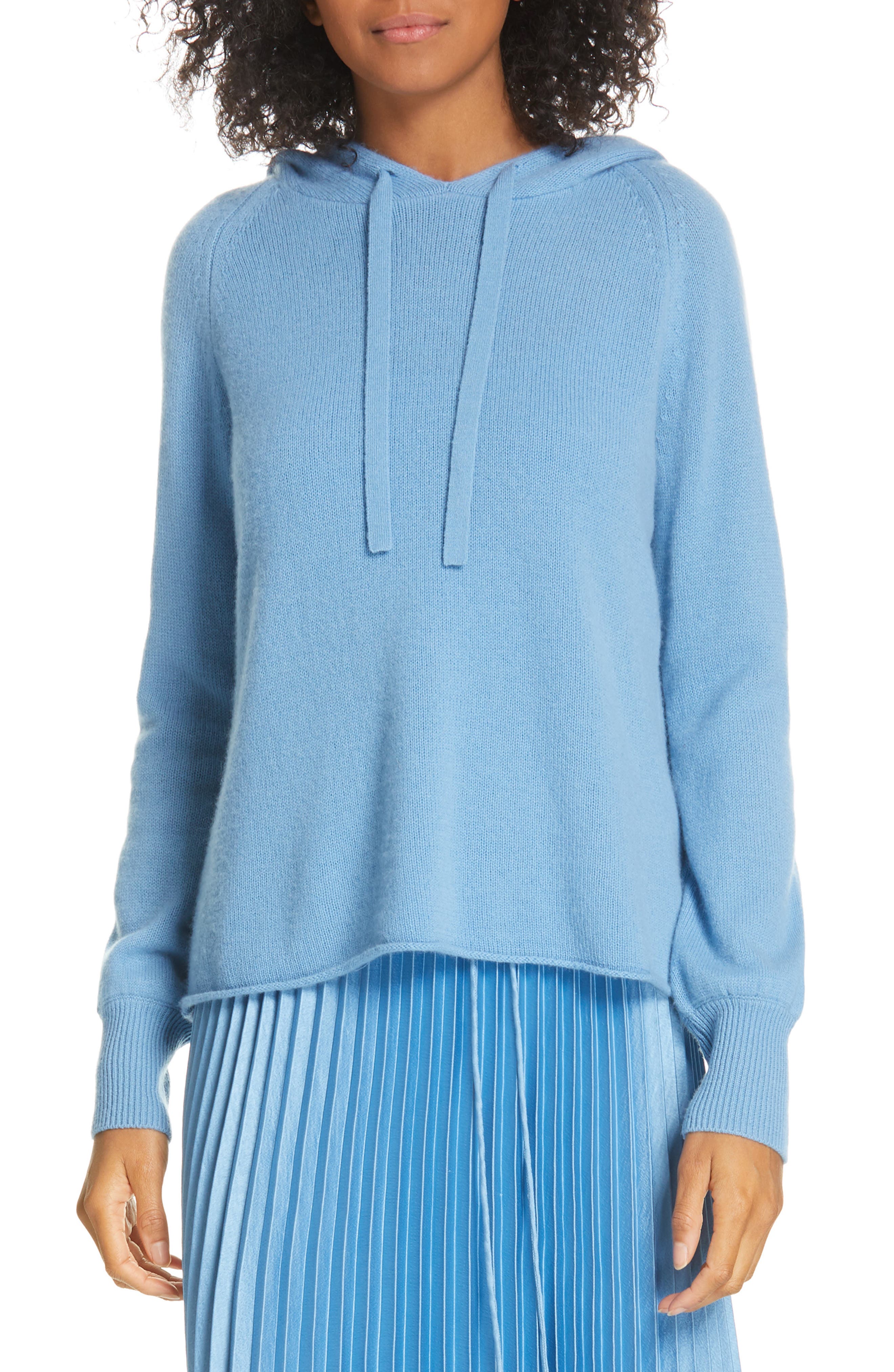 vince cashmere hoodie womens