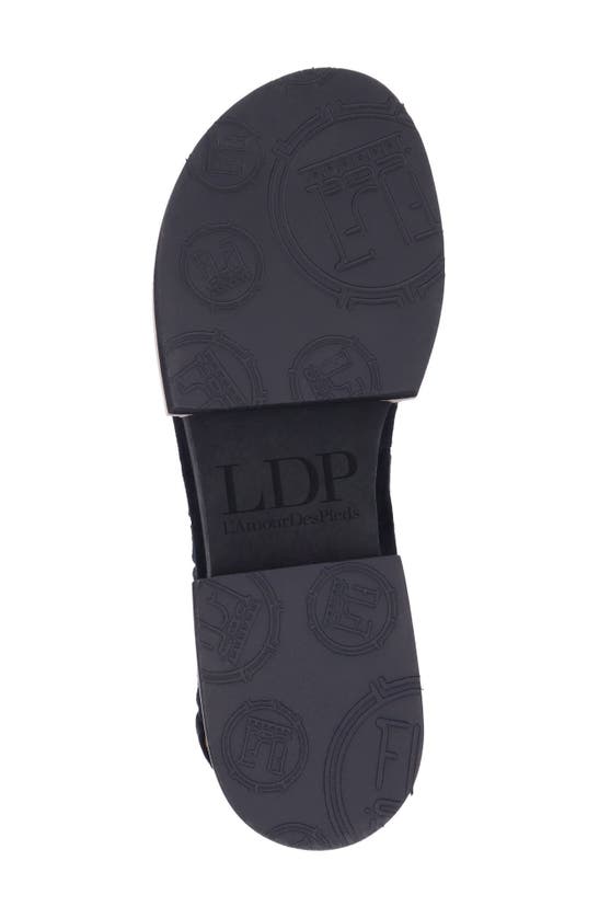 L'amour Des Pieds Adriel Slingback Sandal In Black
