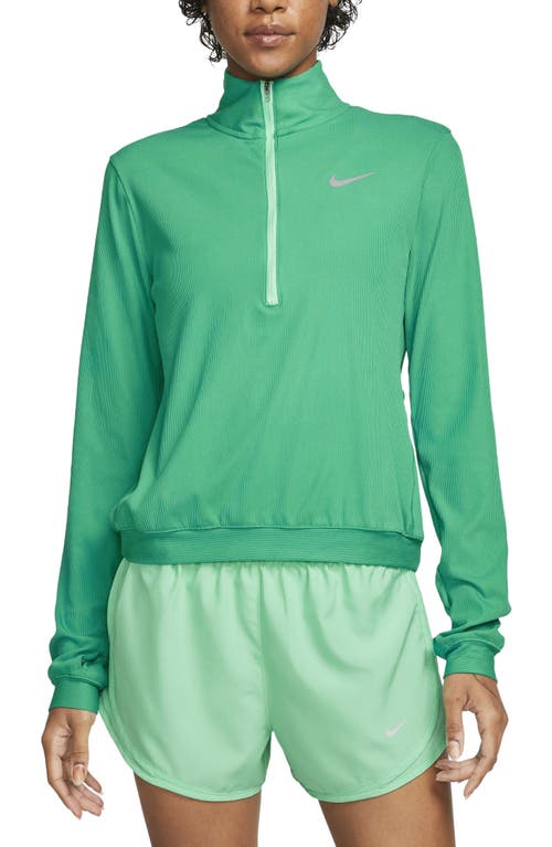 Nike Element Half Zip Pullover in Neptune Green/Light Menta