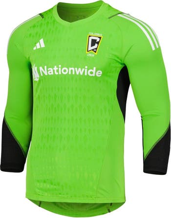 Men's Adidas Blue New England Revolution 2023 Goalkeeper Long Sleeve Replica Jersey