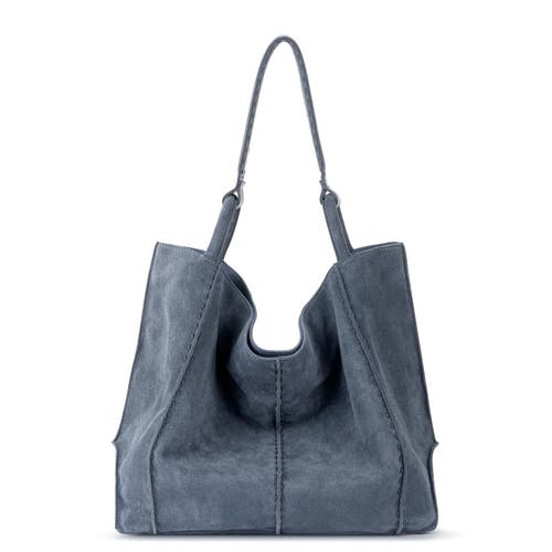 Shop The Sak Los Feliz Large Tote Bag In Maritime Suede