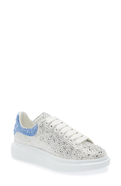 Alexander McQueen Women's Oversized Crystal Low Top Sneakers