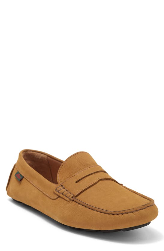 Bass Davis Penny Driver Loafer In Sand