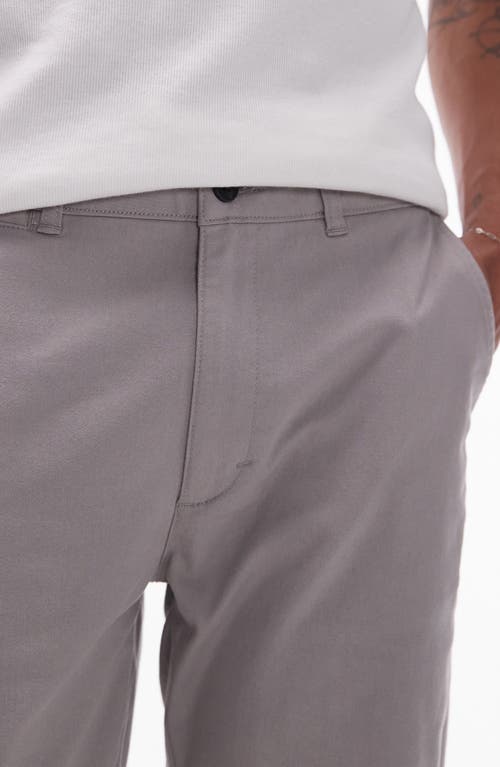 Shop Topman Slim Fit Chinos In Grey