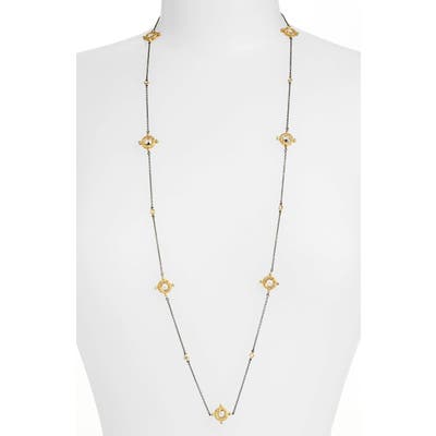 Freida Rothman Long Station Necklace