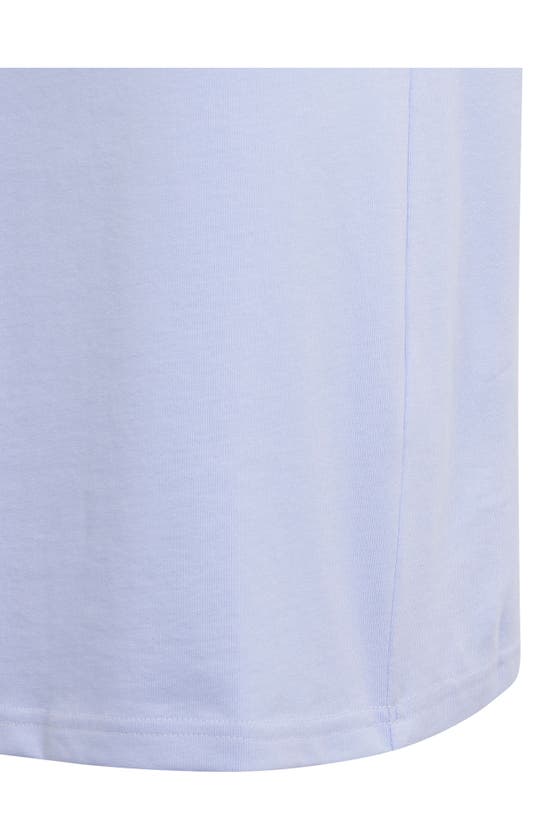 Shop Adidas Originals Kids' Adicolor Cotton T-shirt Dress In Violet Tone