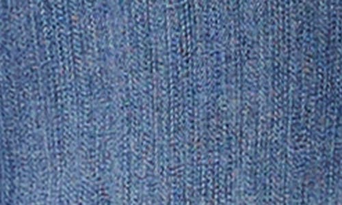Hint Of Blu Mighty High Waist Wide Leg Jeans In North Star Blue