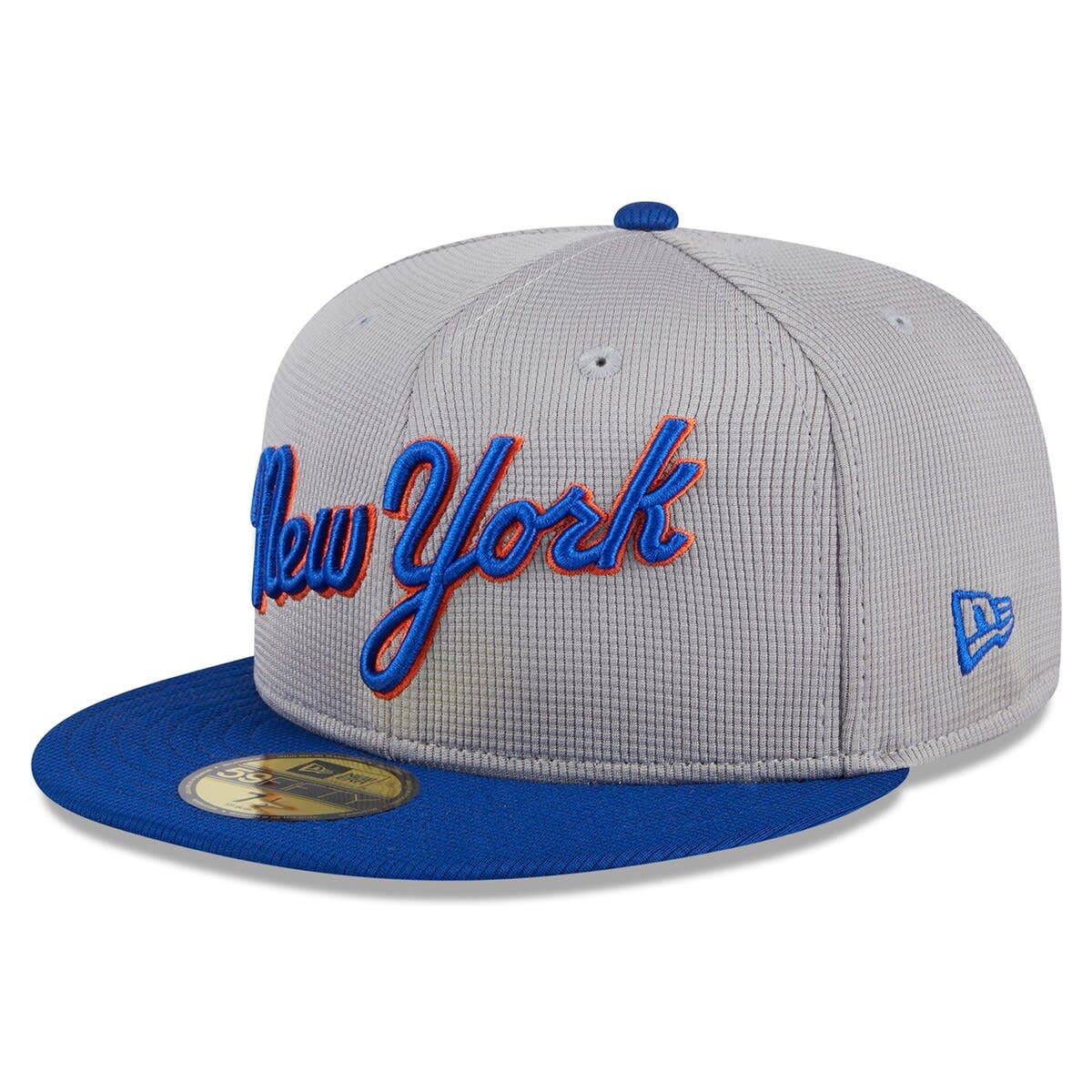 New York Mets 59FIFTY Fitted Team Drip Black Hat