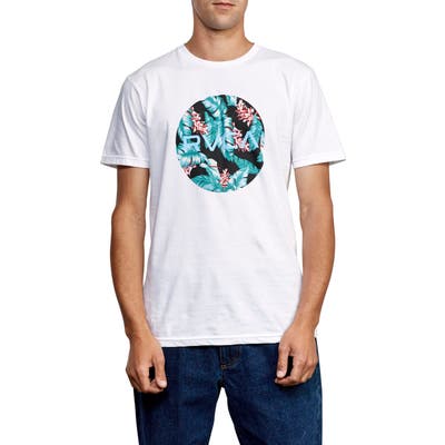 Rvca Motor Fill T-Shirt, White