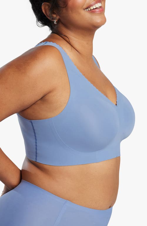 Shop Evelyn & Bobbie The Evelyn Bra In Blue Cloud