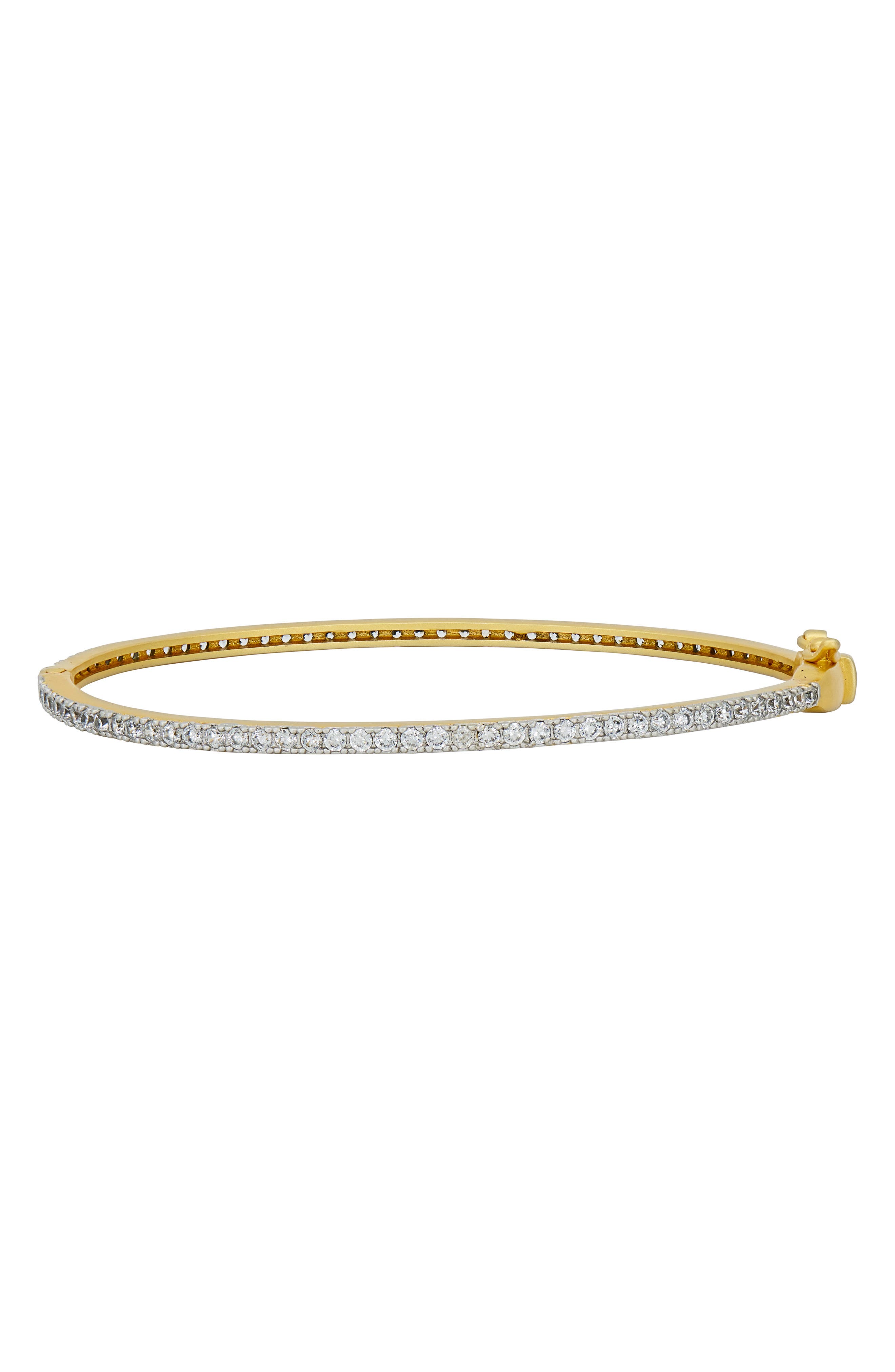 FREIDA ROTHMAN FRIEDA ROTHMAN Armor of Pave Bangle Bracelet in Gold And Silver at Nordstrom -  AHPYZB04-H